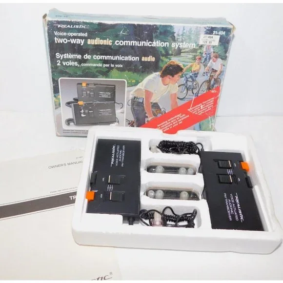 VTG 1980s Realistic TRC504 Two Way Audionic Communication System WORKING - Picture 5 of 8
